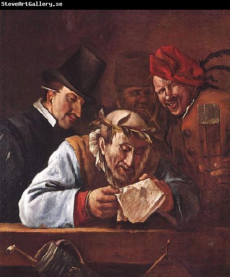 Jan Steen Der gekronte Redner